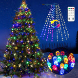 Marchpower Christmas Lights – Versatile Indoor to Outdoor Transition Tree Lights, IP44 Rated Diamond LEDs for Covered Porch and Yard