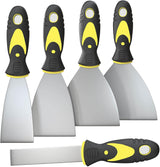 Paint Scraper 5-Piece Set – Living Room Wall Prep Tool, Rust-Free Stainless Blades for Home Aesthetic