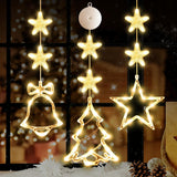 Lumalights Battery Powered Holiday Lights – Flameless Window Decor for Family Homes with Toddlers & Pets