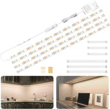 WOBANE LED Bar & Strip Light Kit – Low Heat 12V DC Cabinet Light, No Fire Risk Replacement for Halogen