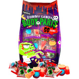 Frankford Halloween Gummy Candy Body Parts (50 Count) – Conversation-Starting Candy for Halloween Buffet Tables