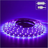 UV LED Strip for Game Room Aesthetic, Flexible 6.6ft Blacklight for TV Backlight and Studio Vibe