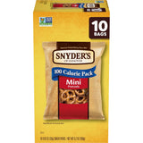Snyder's of Hanover Pretzel Variety Pack – Portable Snack Bags for Road Trips and Picnics, 36 Count