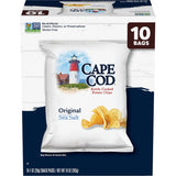 Cape Cod Original Kettle Cooked Chips – 20-Bag Premium Snack Box for Housewarming Gifts, Clean Ingredient Crunch