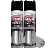 Weiman Stainless Steel Cleaner & Polish – Bedroom & Pantry Decor-Grade Polish