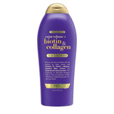 OGX Biotin & Collagen Volumizing Shampoo – Pampering Mother's Day Gift Set Pick for Fine Hair, 25.4 fl oz