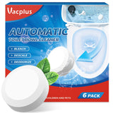 Vacplus Bleach Tank Tablets – Pet-Safe and Senior-Safe Formula, 12-Count Drop-In Cleaners That Avoid Harsh Fume Buildup