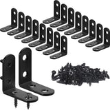 FATLODA Corner Brackets – Minimalist Hardware with Countersunk Holes for Invisible Screw Heads