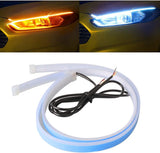 Dual-Color DRL LED Strip Set – Audi-Style Sequential Accent Lighting for Premium Vehicle Builds