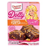 Duncan Hines Dolly Parton Caramel Turtle Brownie Mix – No-Scratch Dessert for Multitasking Home Cooks, 16.7 oz