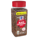 McCormick Whole Black Peppercorns – Neutral-Toned Pantry Essential, Simple Everyday Seasoning