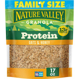 Nature Valley Protein Granola – Campsite Breakfast Add-In, Whole Grain Oats for Outdoor Adventures