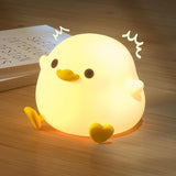 UNEEDE Silicone Animal Figurine Lamp – Aesthetic Living Room Shelf Decor, Soft Glow Bedside Light for Small Spaces