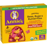Annie's Organic Fruit Tape Swirly Strawberry – Clean Ingredient Pantry Snack for Wellness Focused Adults, 6 Rolls