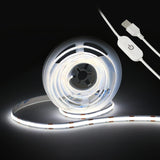 LuminStyle COB LED Strip – No Heat, No Fire Risk Adhesive Light for Sleep-Friendly Nighttime Use