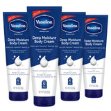 Vaseline Body Cream with Vitamin E – National Eczema Association Accepted Safe Formula for Cracked Hands, 4 Pack