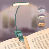 Gritin Clip on Warm Reading Lamp with Stepless Dimming – Calming Atmosphere for Bath Time Books and Self Care Evenings