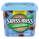 Swiss Miss Sugar Free Hot Cocoa – Everyday Cocoa for Home Coffee Bar, Hosting Guests, and Snowy Day Comfort, 13 oz Canister