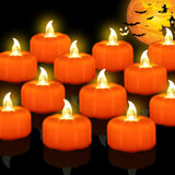 Smokeless Flicker Pumpkin Lights – Worry Free Seasonal Decor for Sleepovers, Dinner Parties, and Curtain Side Tables