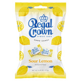 Regal Crown Sour Lemon Hard Candy – Mindful Snacking Candy, Individually Wrapped Portion Control Sour Sweets (28 Pieces, 6.25 oz)