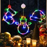 LOLStar Christmas Window Decorations – Flameless 3-Pack for Toddler Room, Play Area, and Family-Friendly Holiday Styling