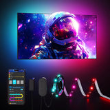 Govee Smart LED Backlight Strip – Valentine's Day Gift for Couples, Movie Night Mood Light for 40-50 inch TVs