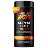 MuscleTech AlphaTest Thermo – Father's Day Gift for Men Over 30, Daily Vitality & Free Testosterone Support