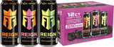REIGN Total Body Fuel – Guilt-Free Sugar Free Energy Drink for Mindful Fitness and Self-Care Days, Pack of 12