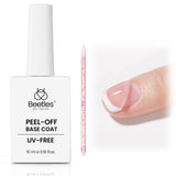 Beetles 15ml No Wipe Gel Base Coat – Luxury Holiday Gift Set for Mom, Long-Lasting DIY Manicure Essential