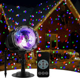 No-Heat LED Snowflake Projector – Family-Friendly Holiday Light for Kids' Rooms