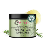 Mielle Organics Rosemary & Mint Hair Pomade – Thoughtful Birthday Gift for Her, Unisex Biotin Scalp Moisturizer in 5 oz Jar