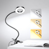 Dimmable Clip-On Reading Lamp – Soothing Task Light for Hobby Table and Evening Journaling