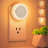 FOLKSMATE Plug in Night Light – Gentle Ambient Light for Toddler Bedroom and Nursery, 2 Pack