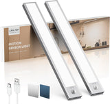 [Brand Name] Magnetic LED Light – Simple, Tool-Free Cabinet and Pantry Lighting, Neutral Silver Finish