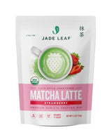 Jade Leaf Matcha Organic Strawberry Matcha Latte Mix – Ready-to-Gift Matcha Set for Tea Drinkers, College Students, and New Homeowners