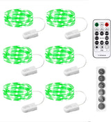 LumLux Battery Powered LED Lights – Portable Camping String Lights for Tent, RV Awning, and Backyard Bonfire Ambiance