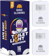 Mind-Glowing Kid Friendly Toilet Night Light – Hands Free Bathroom Guide Light for Potty Training and Midnight Potty Runs