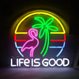 JFLLamp Crs Light Neon Bar Sign – Shatterproof Acrylic Backed Light Safe for Dorm and Apartment Walls