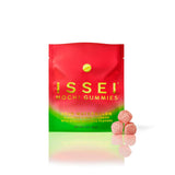 ISSEI Strawberry Mochi Gummies Chewy Candy – Dye-Free Chewy Candy for Less-Is-More Snack Drawers