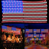 Lumivern Smoke Free Flameless Holiday Lights 360 LED 12FT x 5FT Memory Timer for Worry Free Indoor Sleeping Areas and Family Spaces