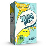 Wyler's Light Singles to Go Variety Pack – Guilt-Free Flavored Water Packets for Wellness Routines and Hydration Habits