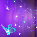 Pastel Butterfly Curtain Lights for Bedroom – Gift-Ready Boxed LED Decor for Birthday, Holiday, and Housewarming