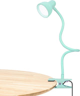 Glocusent Clip Reading Light - Valentine's Day Gift for Her, Eye-Caring Gooseneck Bedside Lamp for Book Lovers