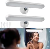 LuminGlow Wireless LED Lamp – Intentional Clutter Free Makeup Station with Single Touch Control