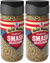 McCormick Grill Mates Classic Smash Seasoning – 2-Pack Gift Set for Couples, Wedding Registries, and Groomsmen