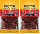 Tillamook Country Smoker Oregon Beef Jerky Honey Glazed – Greeting-Card-Sized Treat Gift for College Students Ages 21 to 23