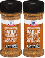 McCormick All Purpose Garlic and Onion Seasoning - Outdoor Friendly Spice for Fourth of July Hamburger Seasoning