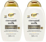 OGX Coconut Milk Conditioner – Minimalist Hair Care Staple, Free-From Formula for Intentional Routines