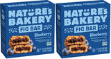 Nature's Bakery Blueberry Fig Bars - Whole Wheat Snack for Balanced Nutrition Goals, 0g Trans Fat