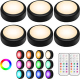 Alivation Cool-Touch Battery Puck Lights for Pet-Friendly Home, Smoke-Free Emergency Lighting for Stairs During Power Outages